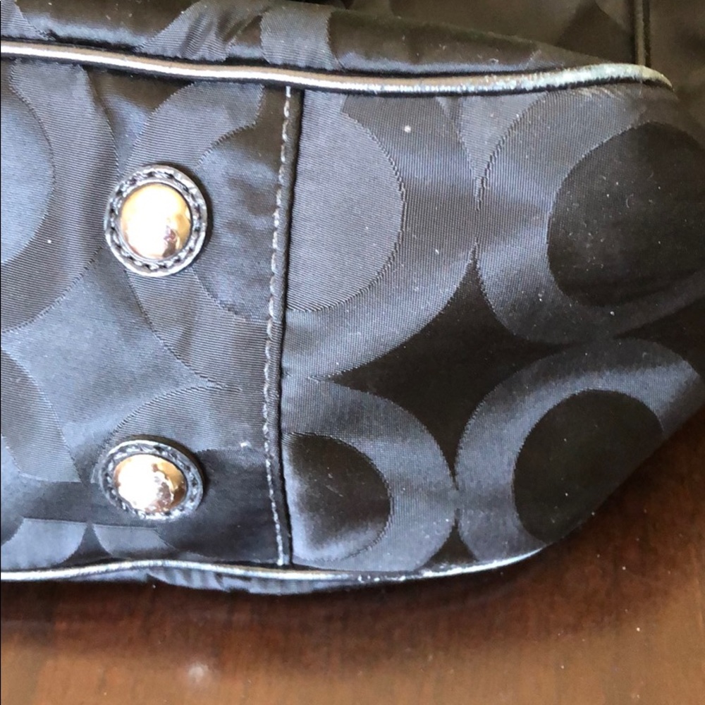 Authentic Coach Diaper Bag 🖤💙 - Picture 12 of 16